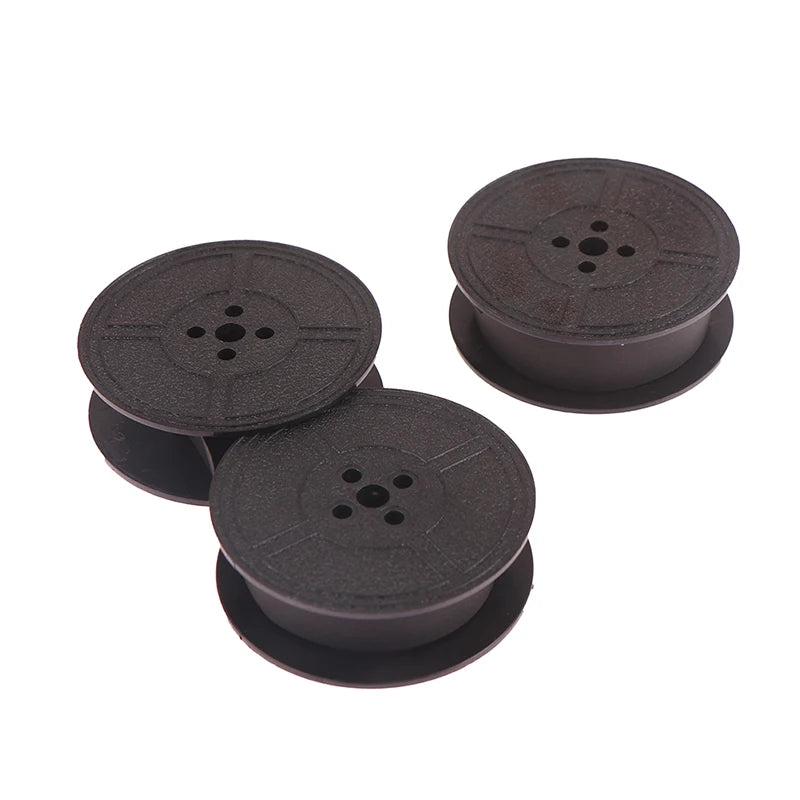 Typewriter Ribbon Twin Spool Black Replacement Most Qme