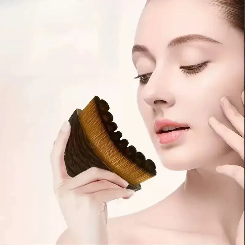 Lymphatic Drainage Brush Face Body Ergonomic Massager Tool Fits Skin Qme