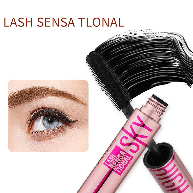 Pink Slender Eye Black Waterproof Sweat Proof Not Easy Smudge Apply Qme