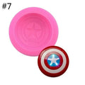 New 1pcs 3D Anime Silicone Molds Sugarcraft Fondant Chocolate Mold Face Silicone Cake Mold Cake Decorating Tools Qme 7