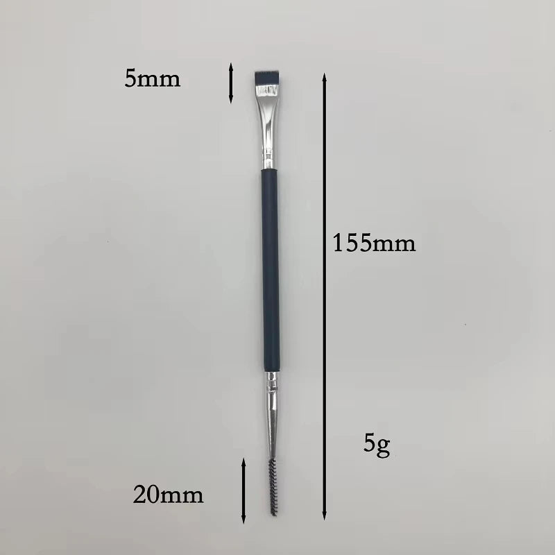 Eyebrow Brush Eyelash Comb Makeup Brushes Dual Ended Spoolie 1 Lash Qme
