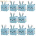 10Pieces Convenient Easter Rabbit Favor Boxes School Family Qme Blue China Mainland