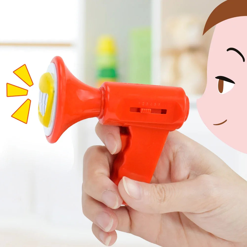 Mini Children's Voice Changing Toy With 6 Sound Effects, Role-Playing Voice Speaker Children's Handheld Amplifier Parody Kid Toy Qme