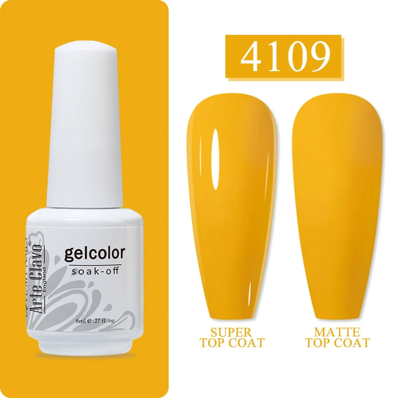 Arte Clavo Art Nails Varnish Base Coat Gel Nail Polish UV LED Lamp