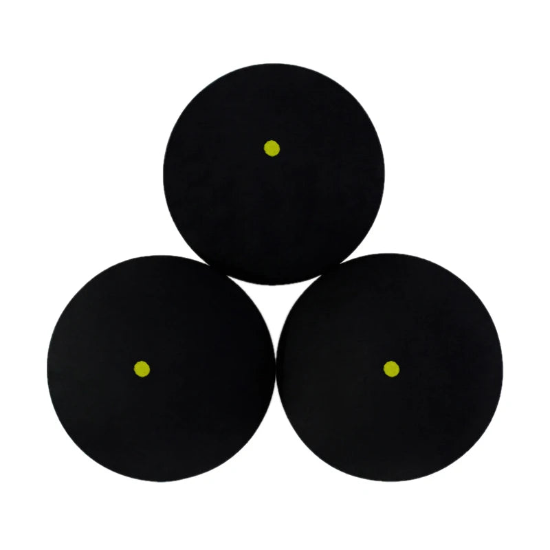 Professional Rubber Squash Ball Racket Red Dot Blue Fast Speed Qme