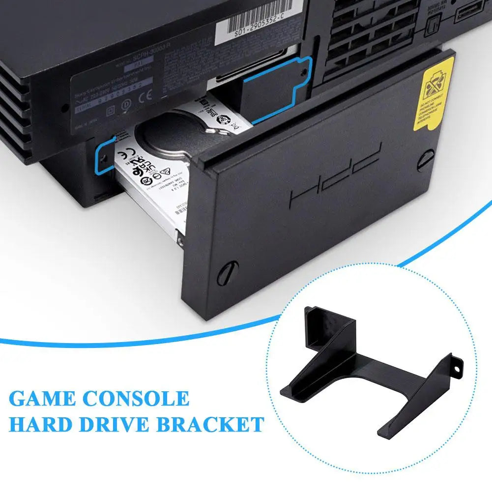 2.5inch HDD Adapter 3D Printing SSD Support Holder Game Console Easy Used Gaming Accessories for PS2 SCPH 30000/50000 Qme