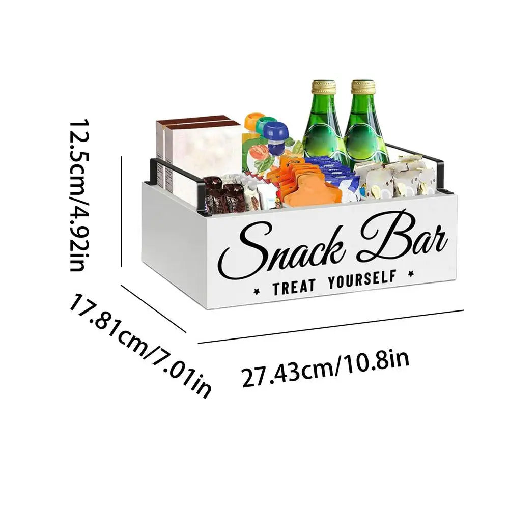 Coffee Counter Organizer Sugar Holder Basket Desk Coffee Counter Organizer With Handle For Dorm Studio Breakroom Living Room Qme White China Mainland