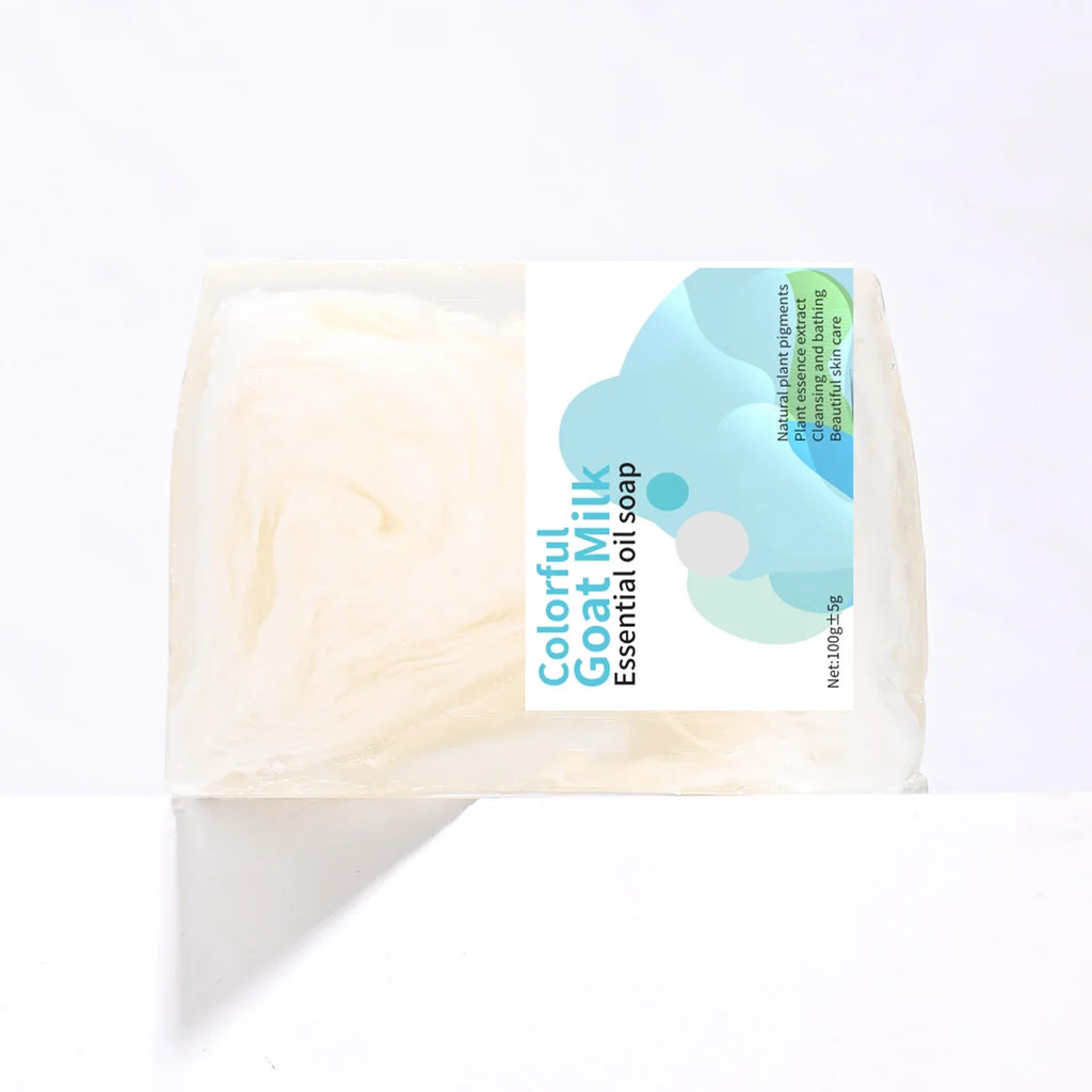 Colorful Goat Milk Handmade Soap Cleansing Essential Oil Refreshing Qme ewe s milk