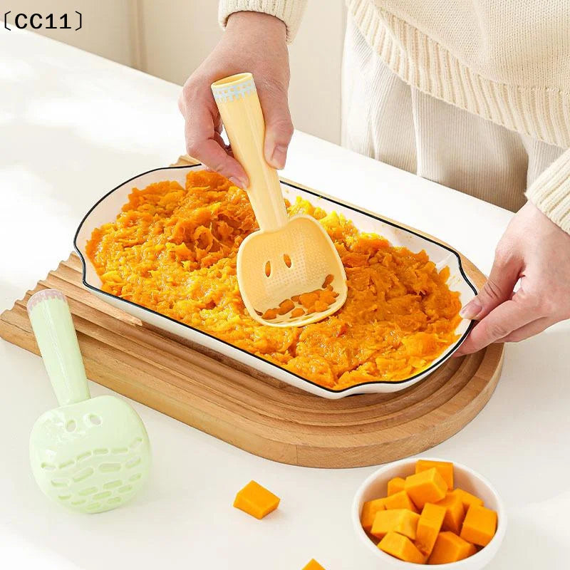 Multifunctional Cooking Spoon Colander Strainer Skimmer Slotted Qme
