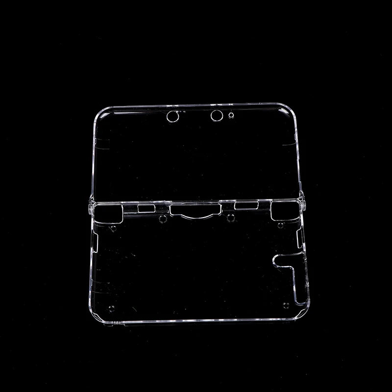 Clear Crystal Cover Hard Shell Case 3DS XL LL N3DS Qme