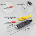 Automobile Voltage Electrical Equipment Index Tester Probe Head Test Needle Test Pen Test Pen Probe Needle 1PC Qme A