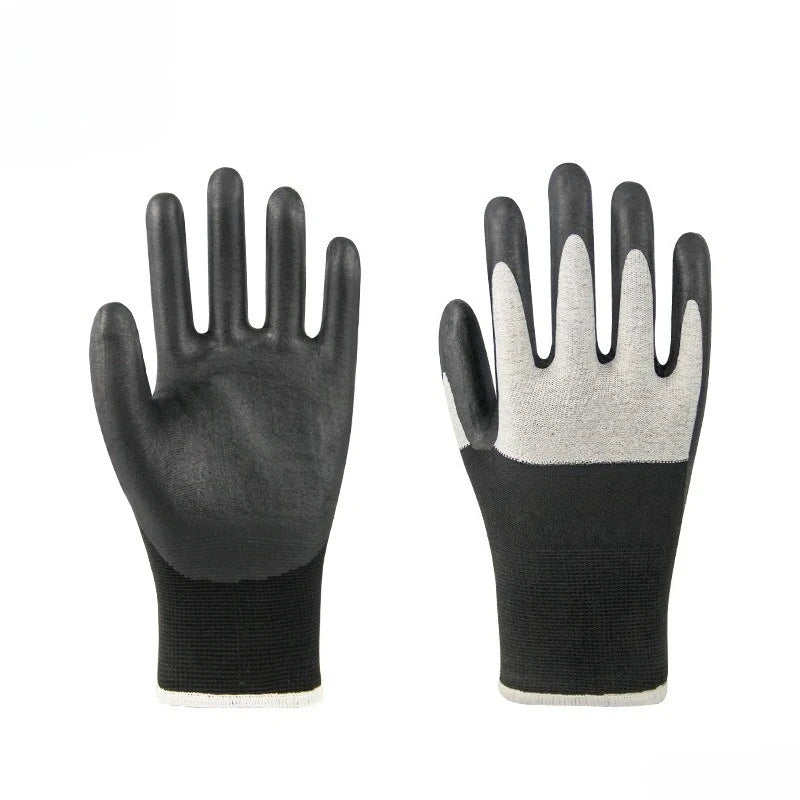 1PCS Ultra Thin Touchscreen Low Voltage Insulating Gloves for New Energy Vehicles 400V 380V Live Working Shockproof Qme 400V-Black