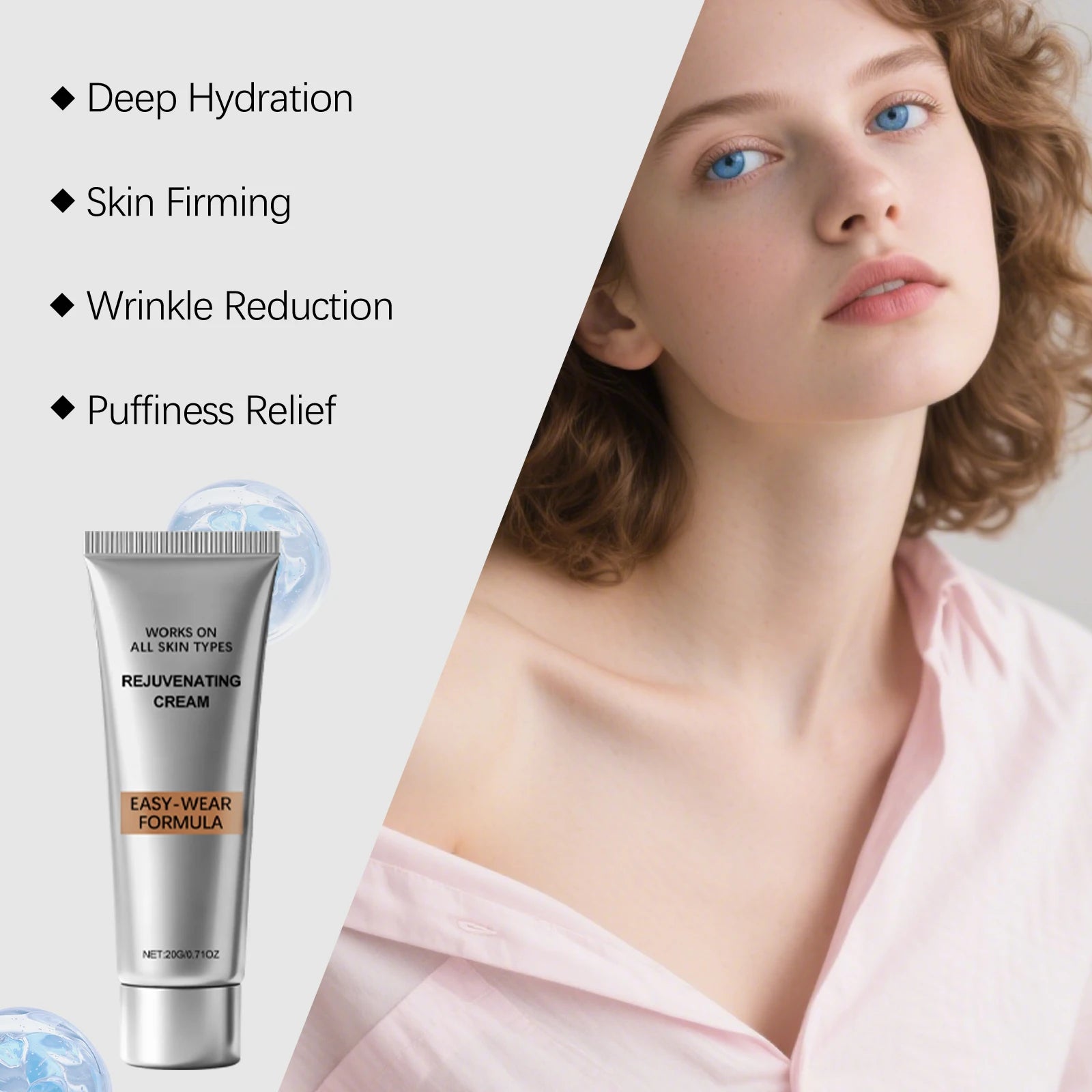 Firming Lifting Eye Cream Anti Wrinkle Moisturizing Removing Eye Bags Anti Puffiness Dark Circles Removal Firming Eye Care Qme