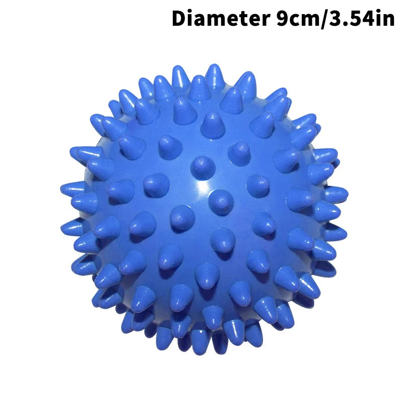Meridian Massage Ball Fascia Muscle Relaxation Yoga Fitness Waist Qme 9cm Blue