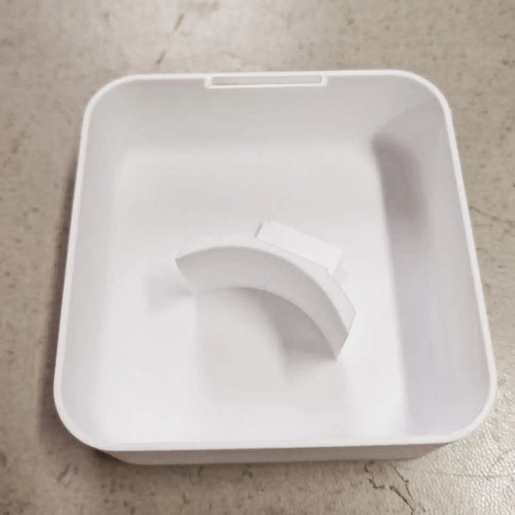 Washer Drain Pan Leak-Proof Tight Fit Easy Install Front Load Washer Water Catch Tray for Basement Apartment Mobile Home Garage Qme