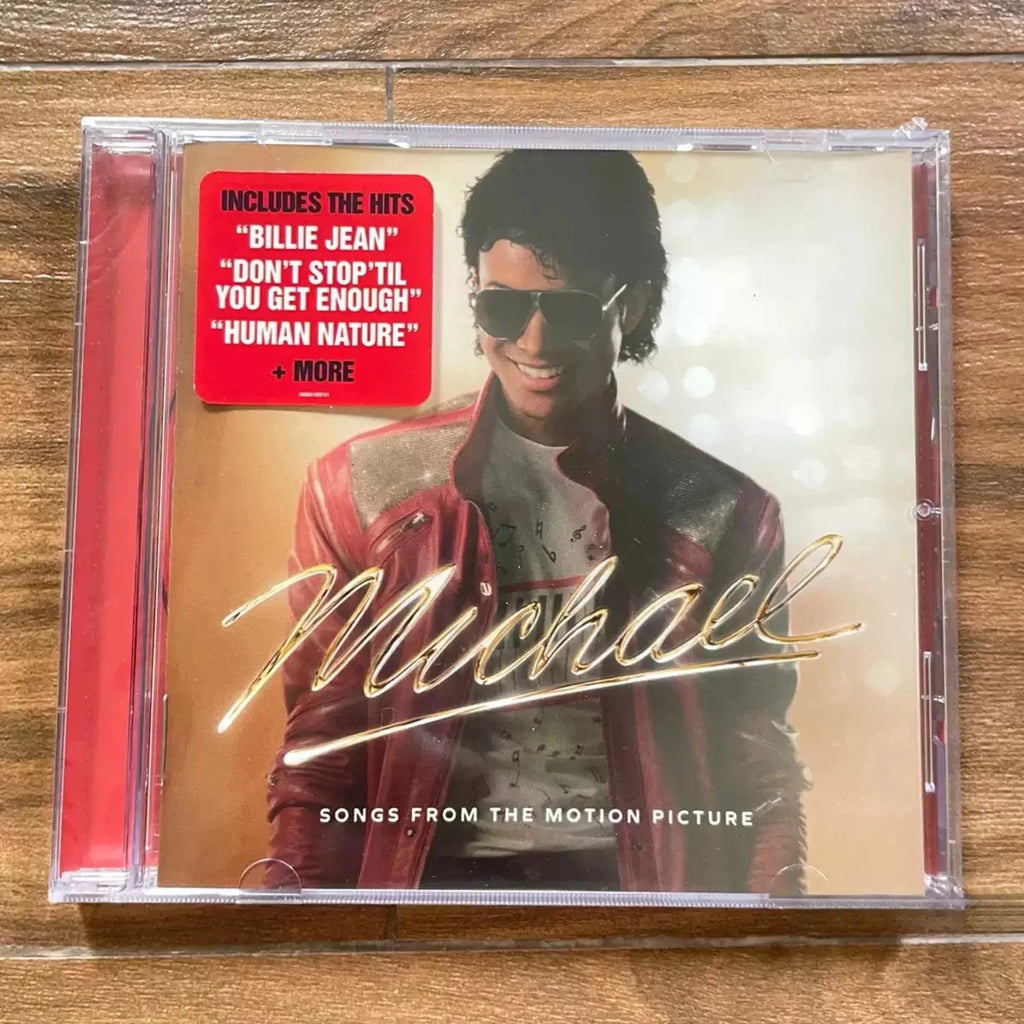 "Michael" Movie Soundtrack Compilation Music CD Pop Icon Portrait Themed Cover Classic Hits Collectible Record Qme