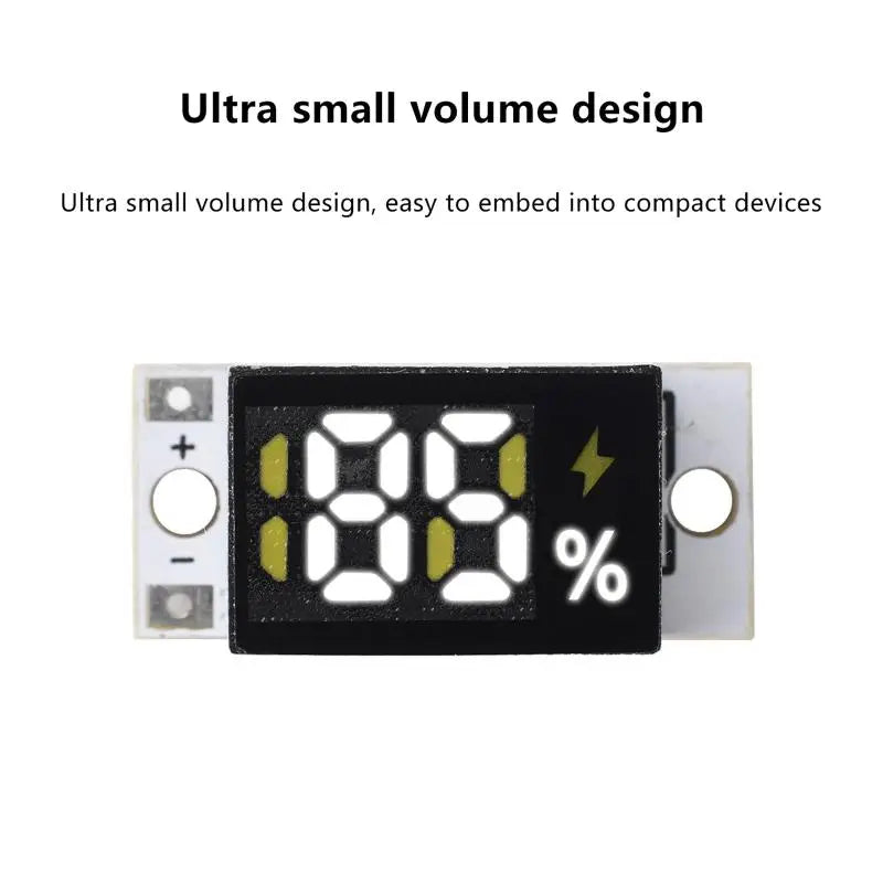 Precision LED Battery Meter 1S-4S DIY Electronic Enthusiasts Hobbyists Qme