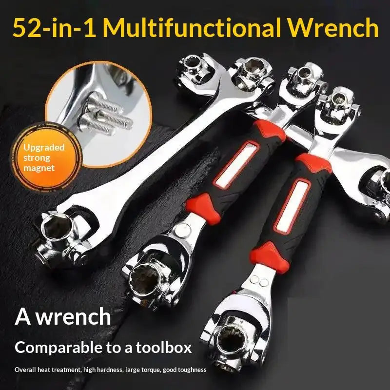 360 Degree Rotation 52 1 Hand Spline Bolts Sleeve Works Multi-tool Qme