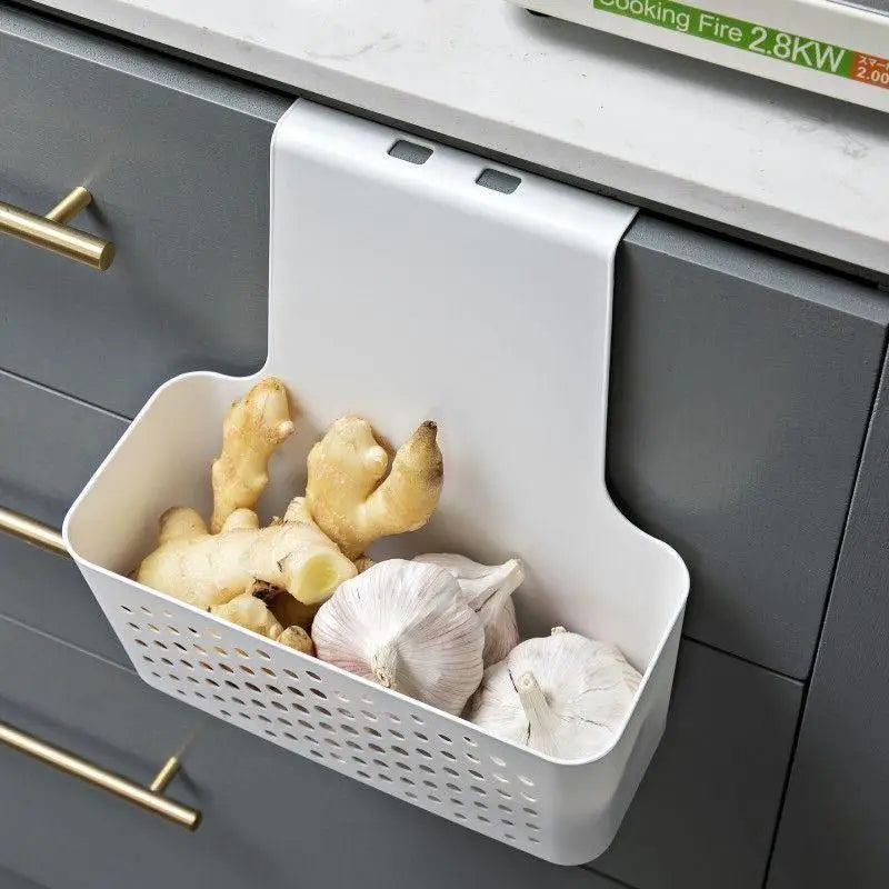 Kitchen Cabinet Door Interior Storage Shelf Box Hanging Hook Behind Qme