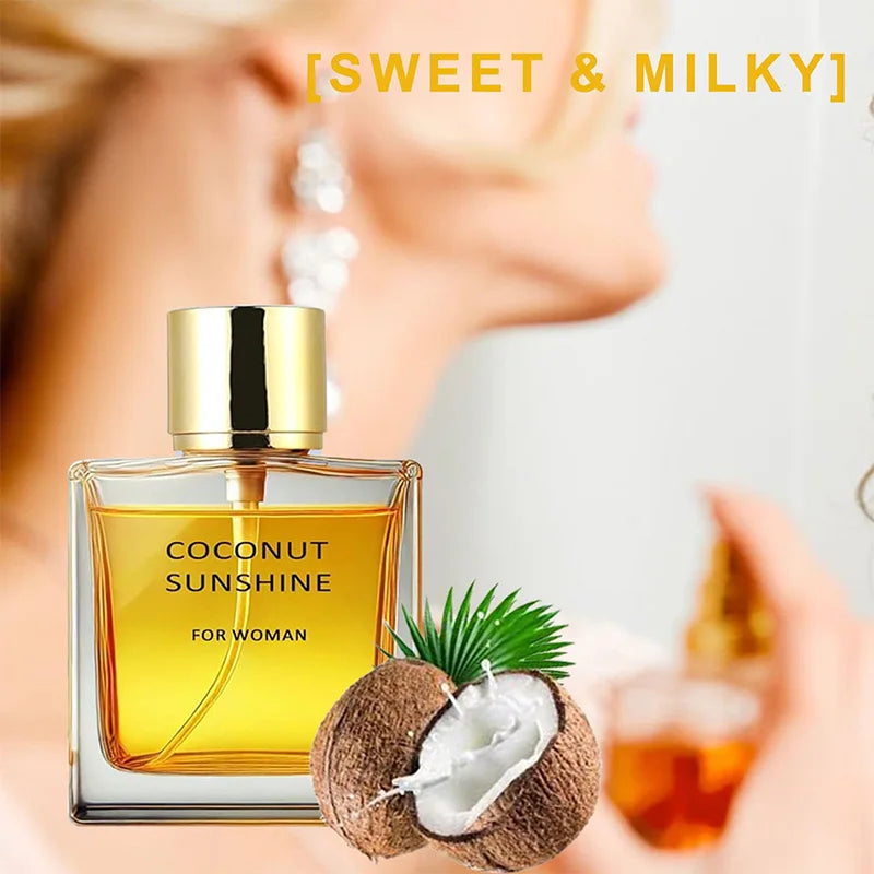 Coconut Perfume Elegant High-end Fresh Vanilla Women's Spray Natural Qme