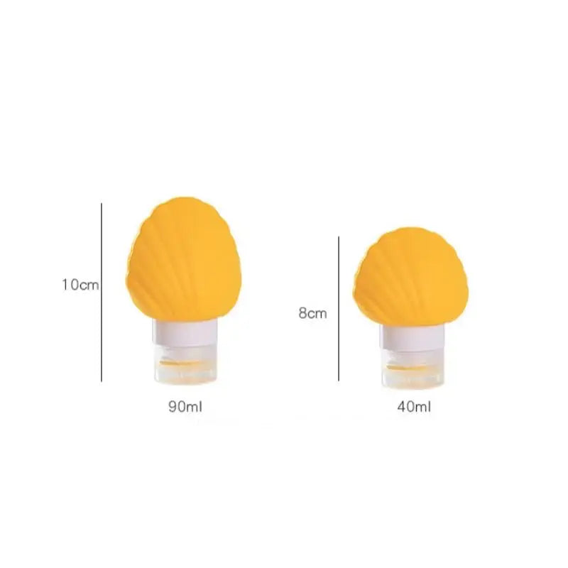 Silicone Travel Bottles Portable Leakproof Convenient Refillable Qme