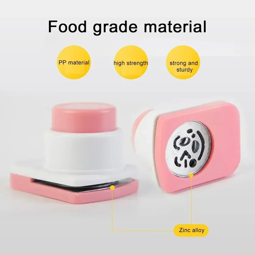 DIY Rice Ball Molds Seaweed Nori Punch Cutter Smile Face Cartoon Rice Ball Onigiri Mould Embossing Device Sushi Mold Bento Decor Qme