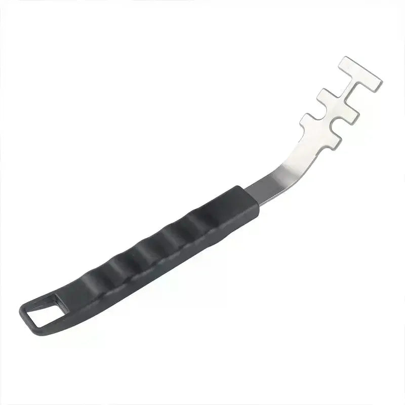 Universal Grill Grate Lifter Tool Cast Iron Grid Lever Lock Lifting Qme