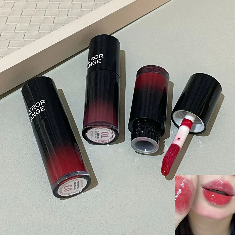 HERORANGE Color-cooling Shimmering Lip Gloss Hydrating Silky Qme