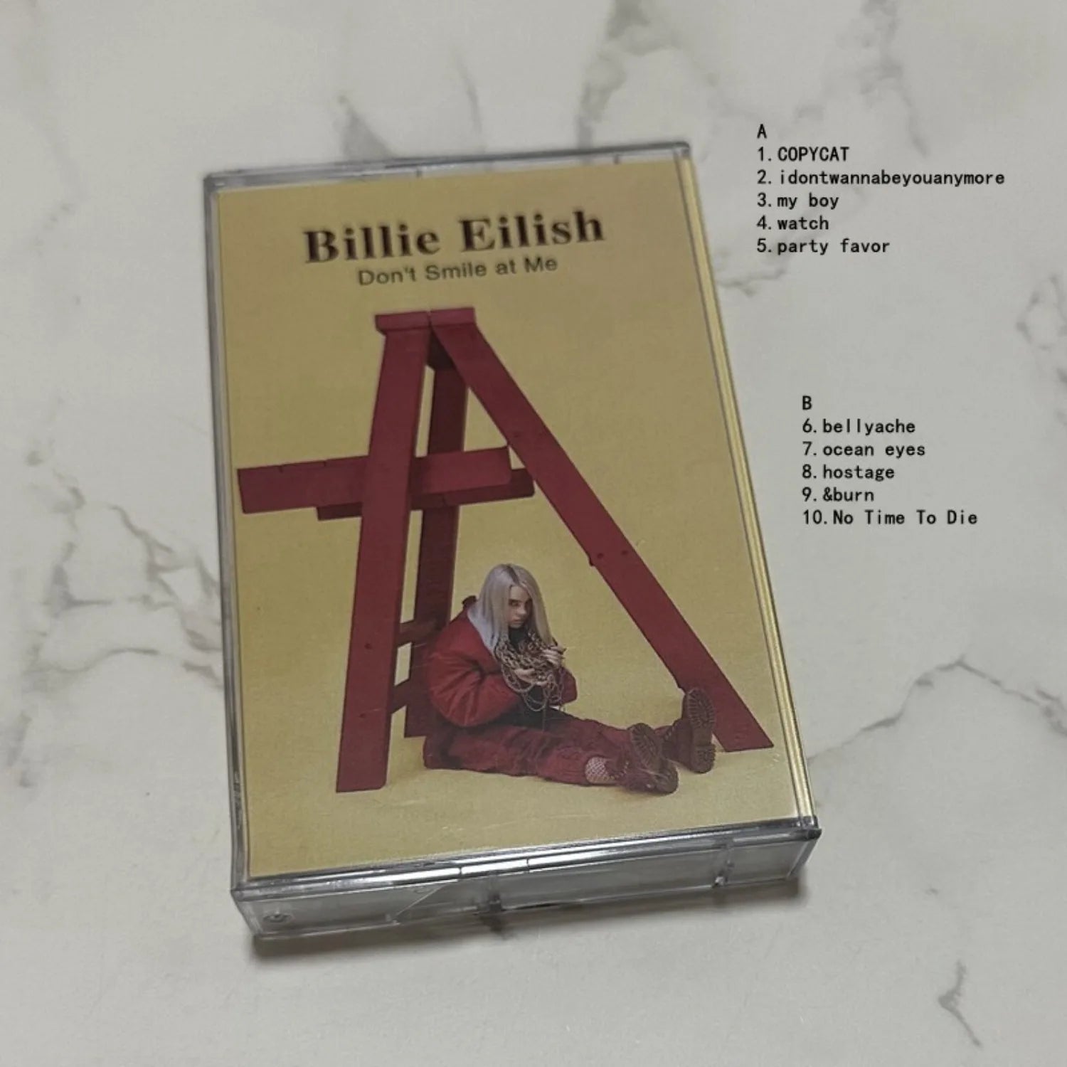 New-Generation Pop Aesthetic Milestone 4-Album Complete Cassette Set,Set or Single Available，From Debut EP To Latest Work Qme yellow
