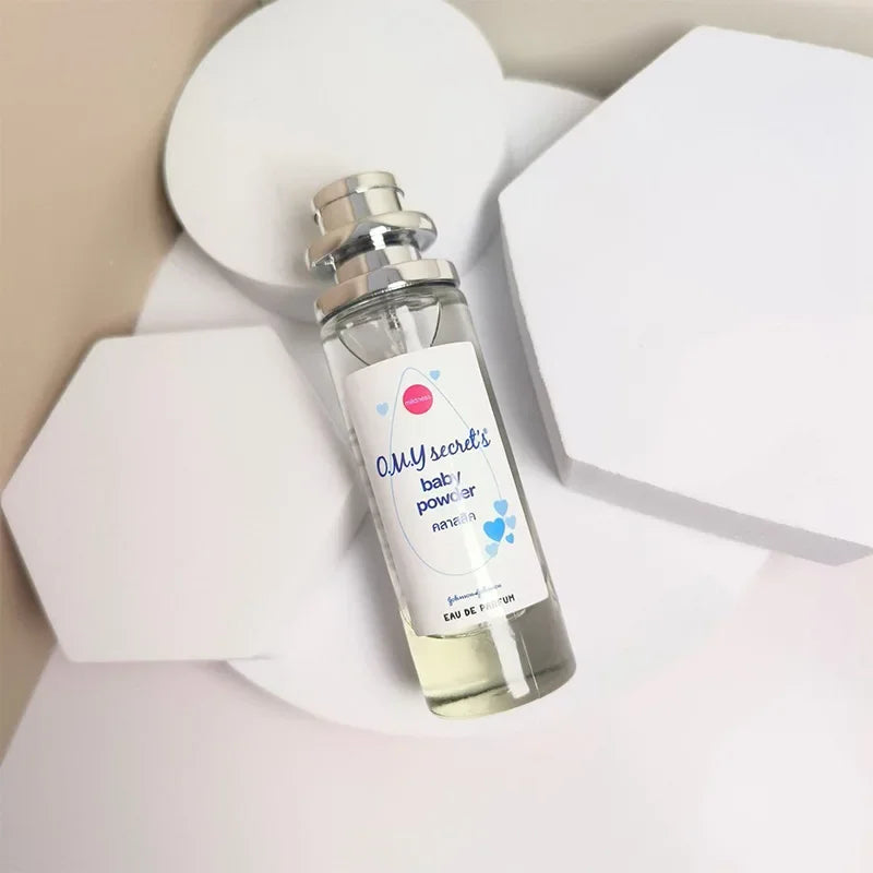 Baby Milk Fragrance Fresh Perfume Talcum Powder Lasting Fruity Qme 35ml White A