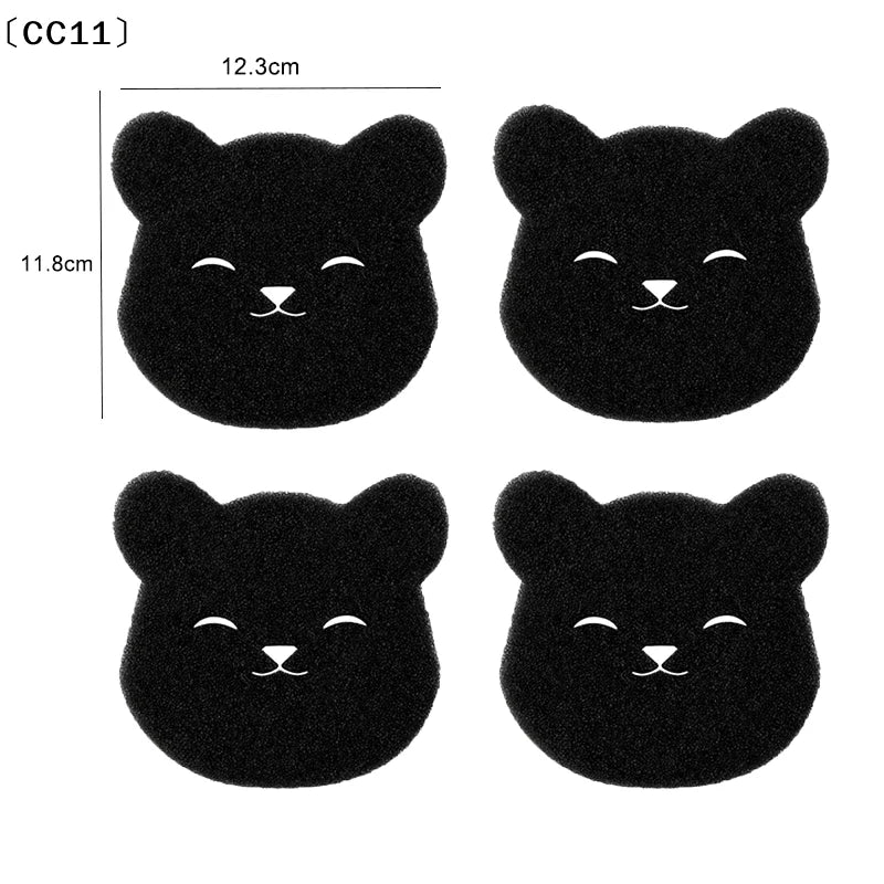 Pet Hair Remover Bear Shape Laundry Ball Washing Machine Lint Catcher Qme