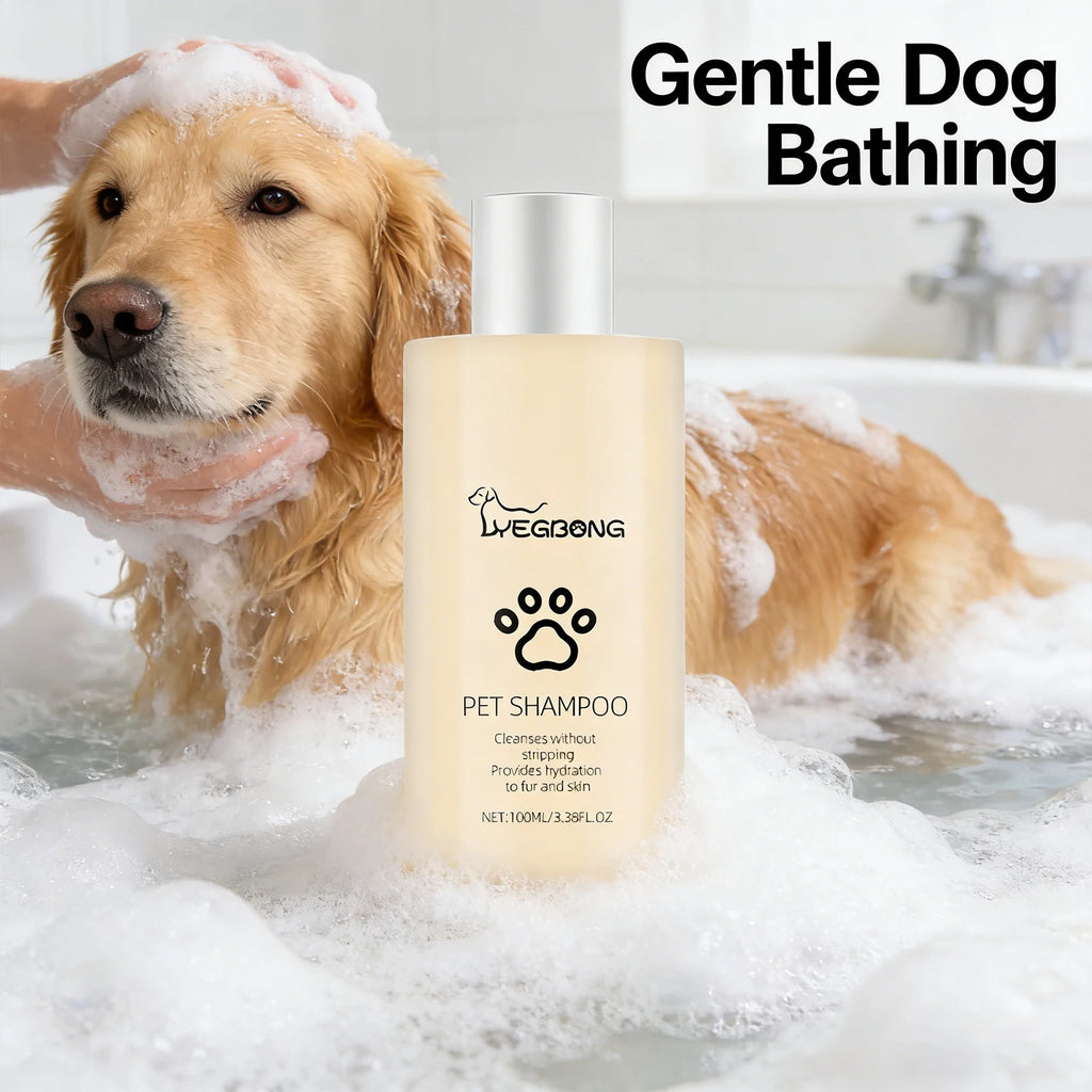 Fragrant Pet Shampoo Nourish Remove Stain Smooth Hair Prevent Tangling Relieve Itching Reduce Body Odor Moisturizing Pet Shampoo Qme