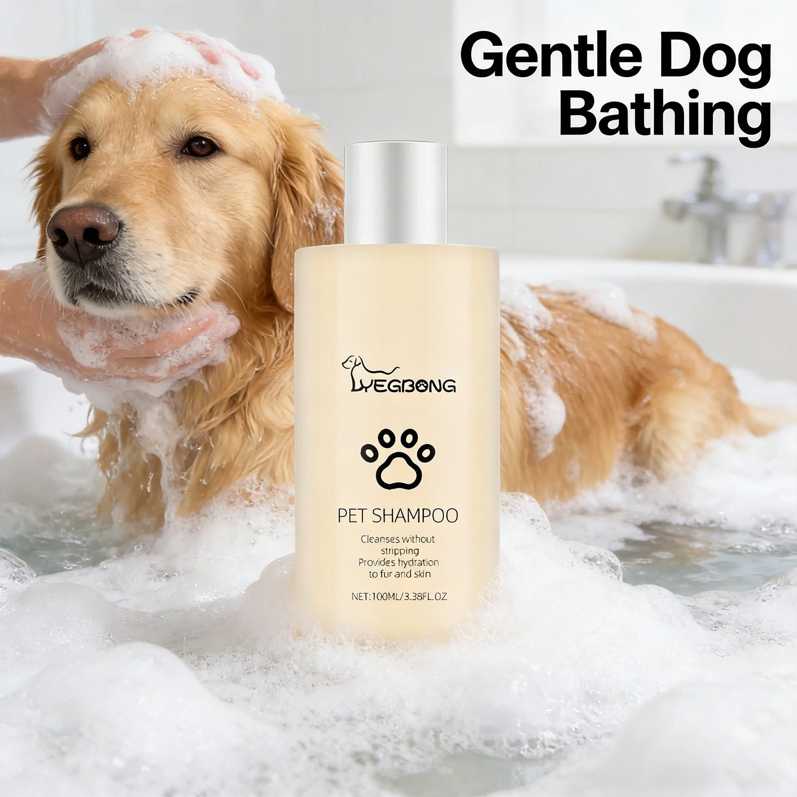 Fragrant Pet Shampoo Nourish Remove Stain Smooth Hair Prevent Tangling Relieve Itching Reduce Body Odor Moisturizing Pet Shampoo Qme
