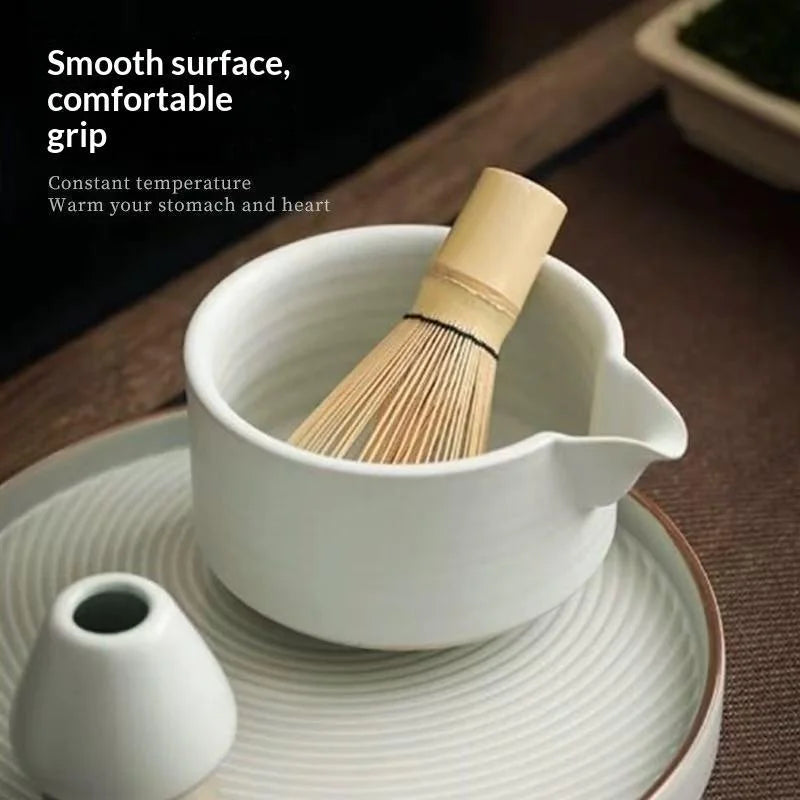 Bamboo Japanese Matcha Tea Whisk Brush Accessories Making 120 Qme