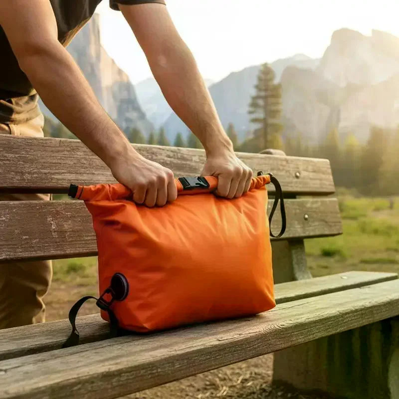 Bump-Free Vacuum Compression Bags:Waterproof Space Savers for Travel Clothes, Camping Gear & Gym Packing Cubes- Maximize Storage Qme