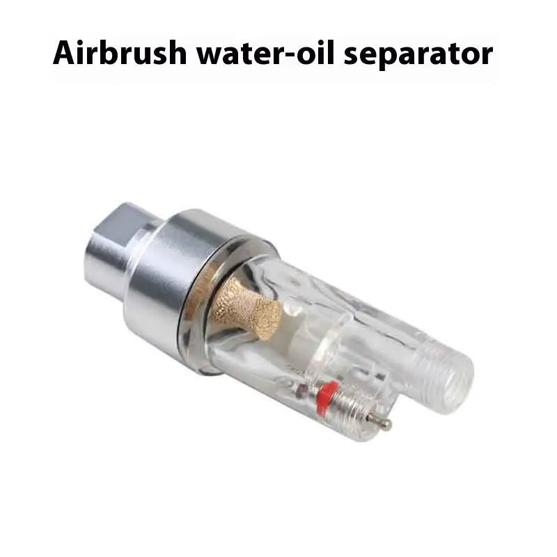1Pc Mini Airbrush In-Line Filter System Airbrush Spray Effective Water Oil Separator Moisture Trap For Smooth Airbrush Painting. Qme