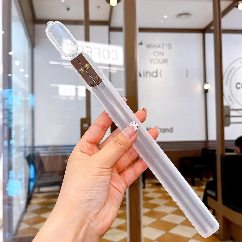Portable Japanese Chinese Chopsticks Sushi Non-slip Sticks Reusable Qme Brown