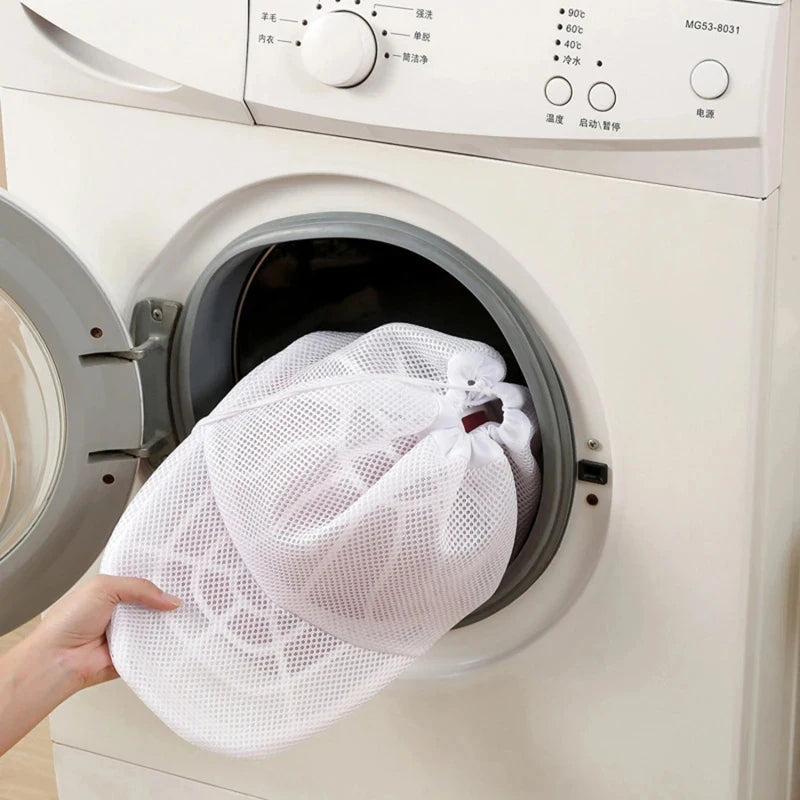 Hat Wash Protector Bag Baseball Cap Cleaner Laundry Bag Anti-deformation Hat Bag Washing Machine Mesh Bag Portable Laundry Bag. Qme