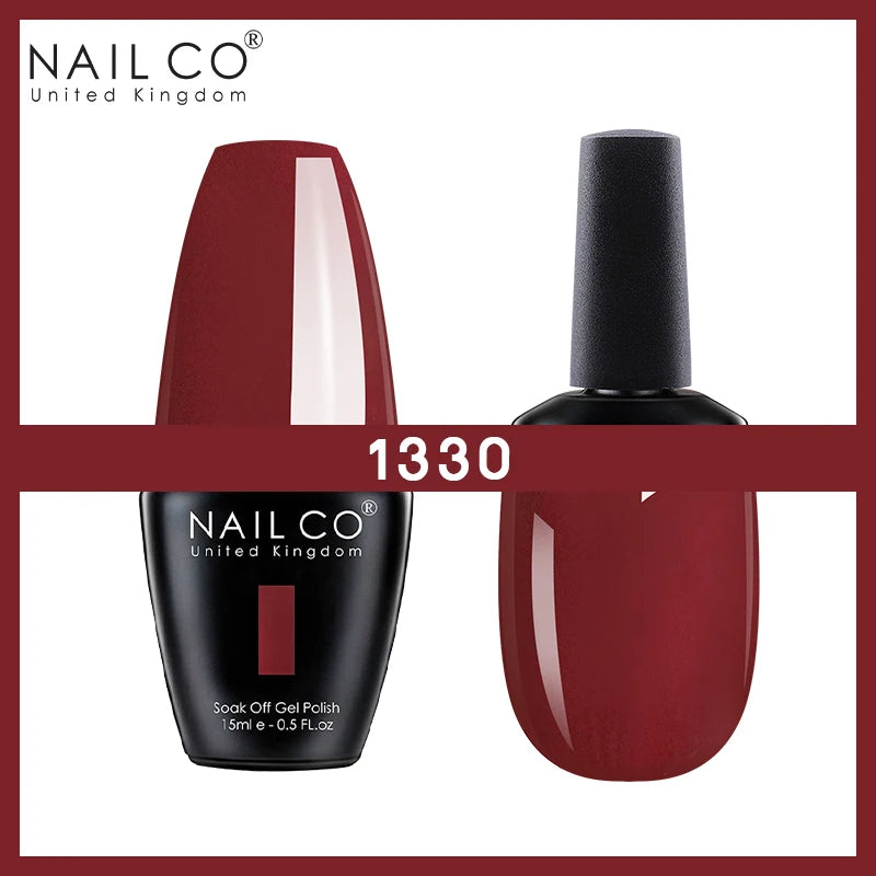 NAILCO Nude Nails Gel Nail Polish UV LED Semi-permant Varnish Hybrid