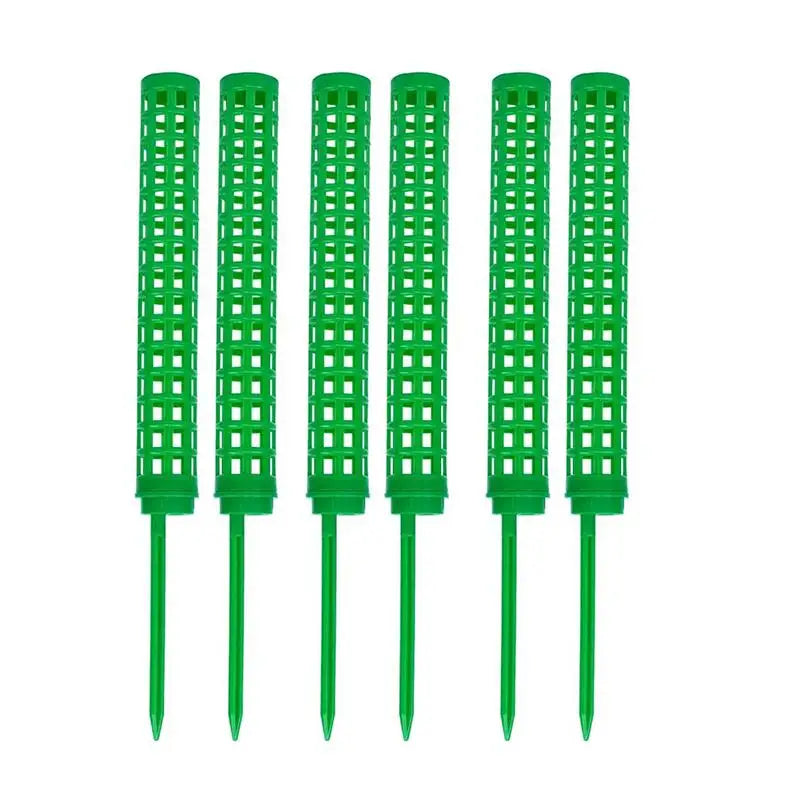2 4 Monstera Plants Water Moss Poles Plastic Plant Stakes Indoor Qme 6pcs Green