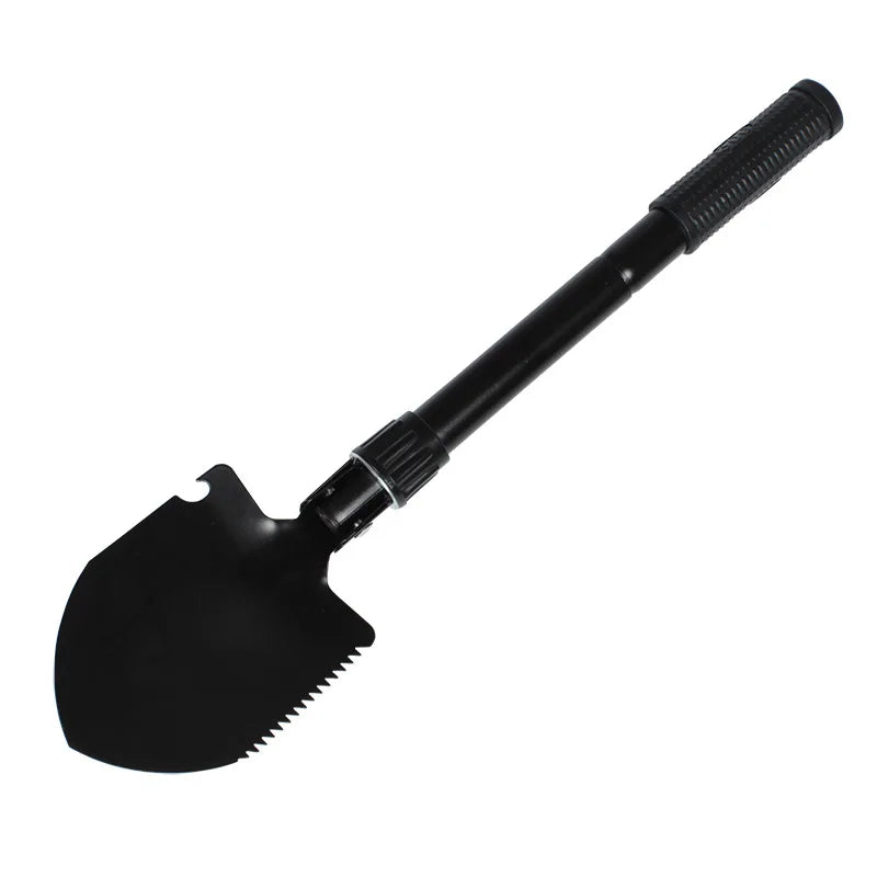 Multifu Small Size Engineering Shovel Folding Self-defense Military Shovel Outdoor Camping Equipment Portable Survival Tools Qme A