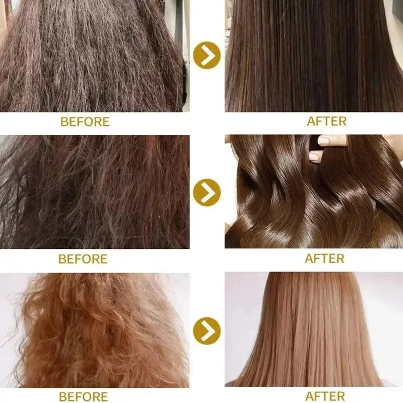 8 Seconds Magic Hair Mask Keratin Straightening Repair Damaged Frizy Treatment Soft Smoothing Professional Hair Care Cream Qme
