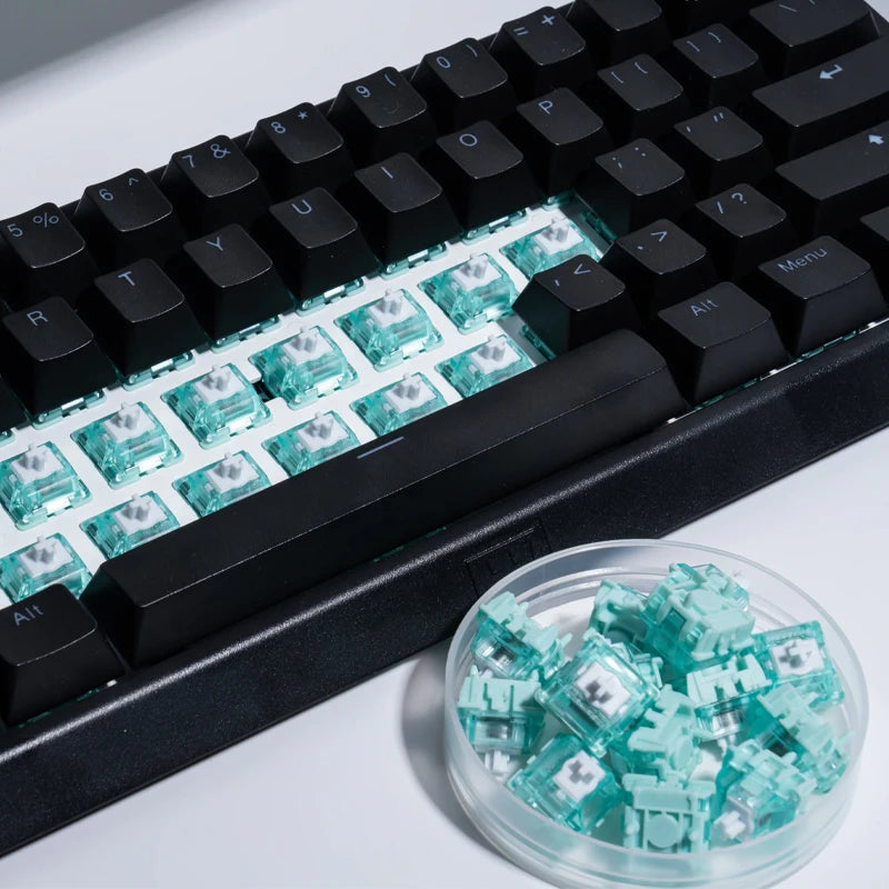 Gateron Magnetic Jade Switch PRO High Precision Adjustable Keystroke HIFI Mahjong Player Customized Mechanical Keyboard Switch Qme