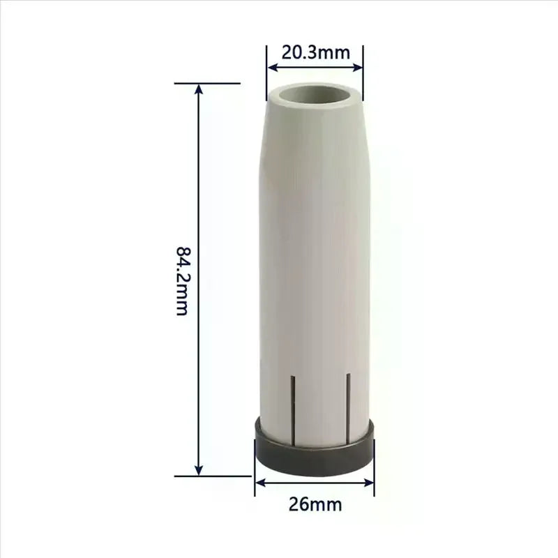 24/36KD New Coating Protection Nozzle MIG Torch Gas Nozzle Tip Holder Of 24/36KD MIG MAG Welding Torch Qme