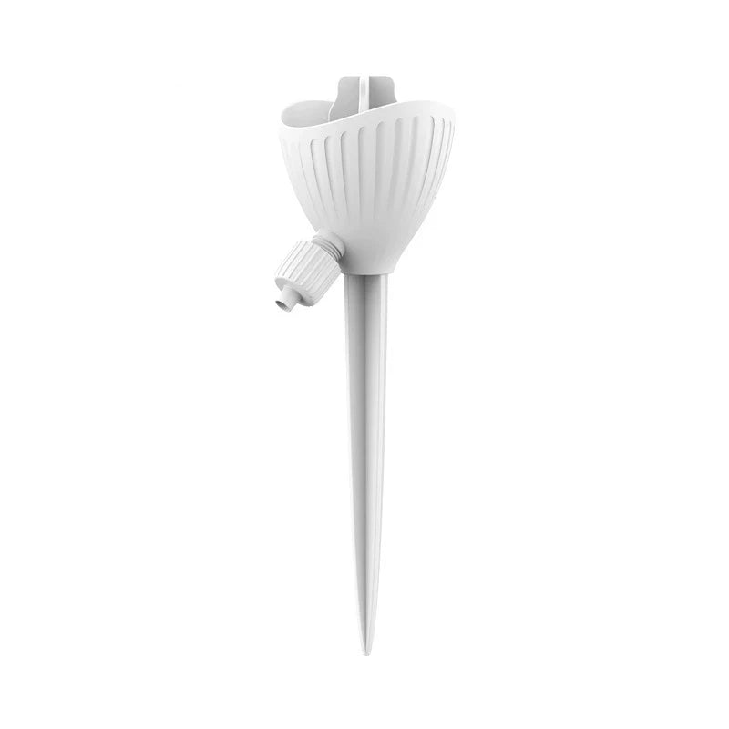 Automatic Plant Watering Device Adjustable Drip Irrigation System Qme White