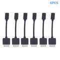 C Cable Go Charging Data Adapter USB LED Converter Cord Game Console Qme 6PCS