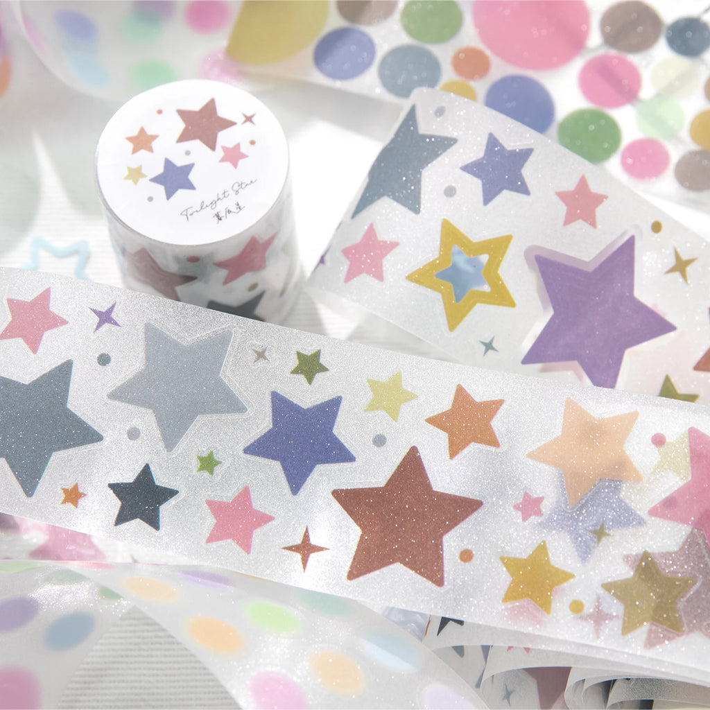 50mm*2m Cute Watercolor dots Series Washi Tape Kawaii Decorative Adhesive Scrapbook stickers Hand Made Masking Tape Stationery Qme