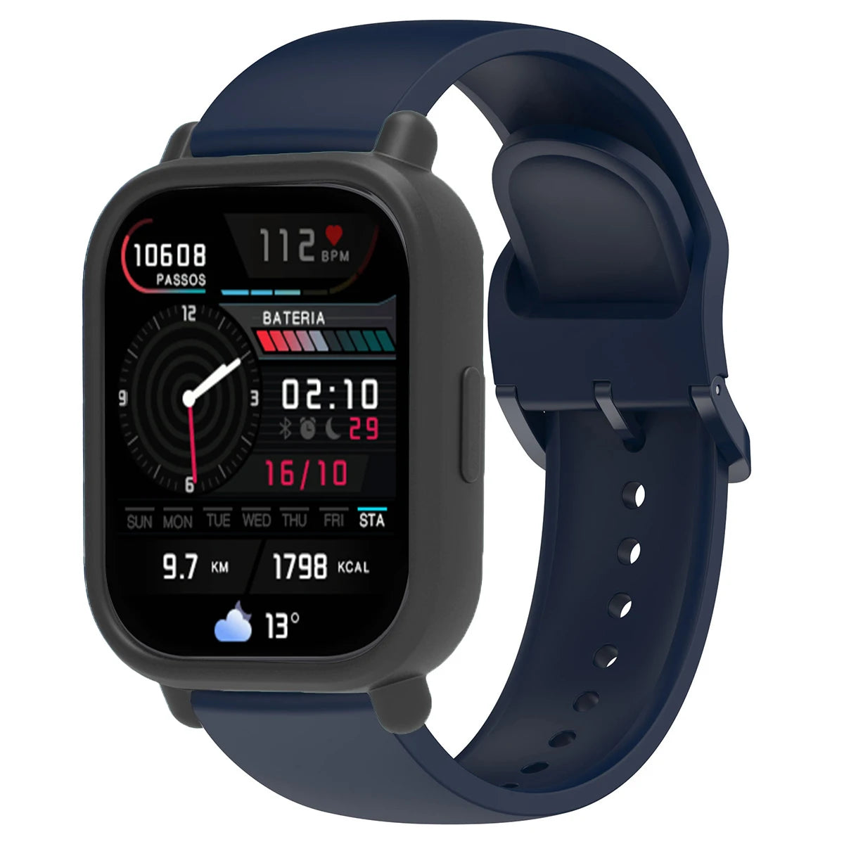 Silicone Case + Strap for Redmi Watch 5 Lite / 5 Active Repacement Bracelet Belt Smart Watchband Protective Shell Cover Qme DUB Redmi Watch5 Active
