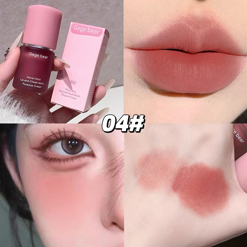 Gege Bear Smooth Multi-purpose Cream Expansion Cheek Blush Not Easy Qme GX1502-4