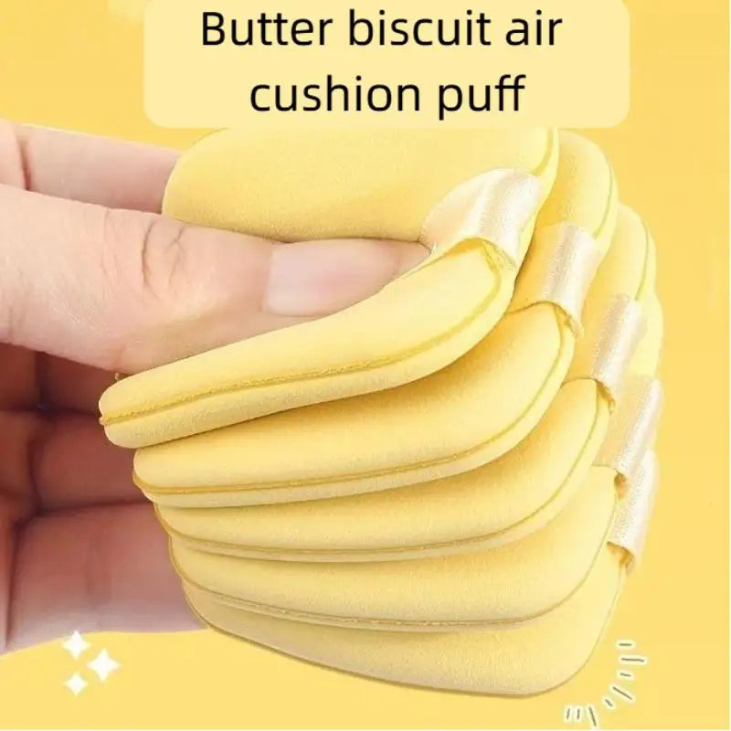 Butter Biscuit Air Cushion Puff Soft Becomes Bigger When Encountering Qme
